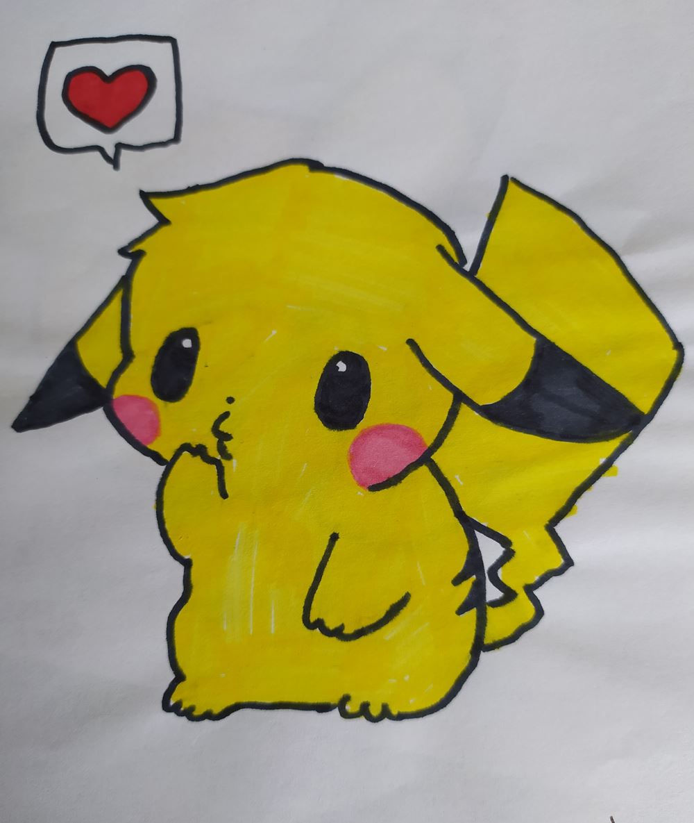 Dessin Pikachu